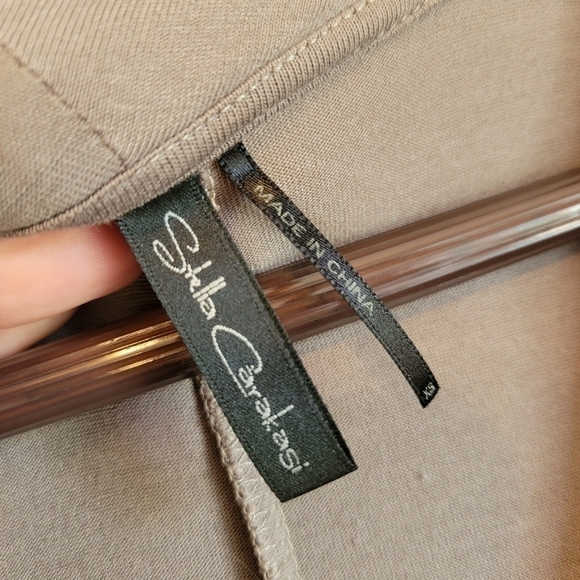 STELLA Carakasi Angled Swoop Neck Lagenlook Dress Size XSmall - Picture 4 of 6